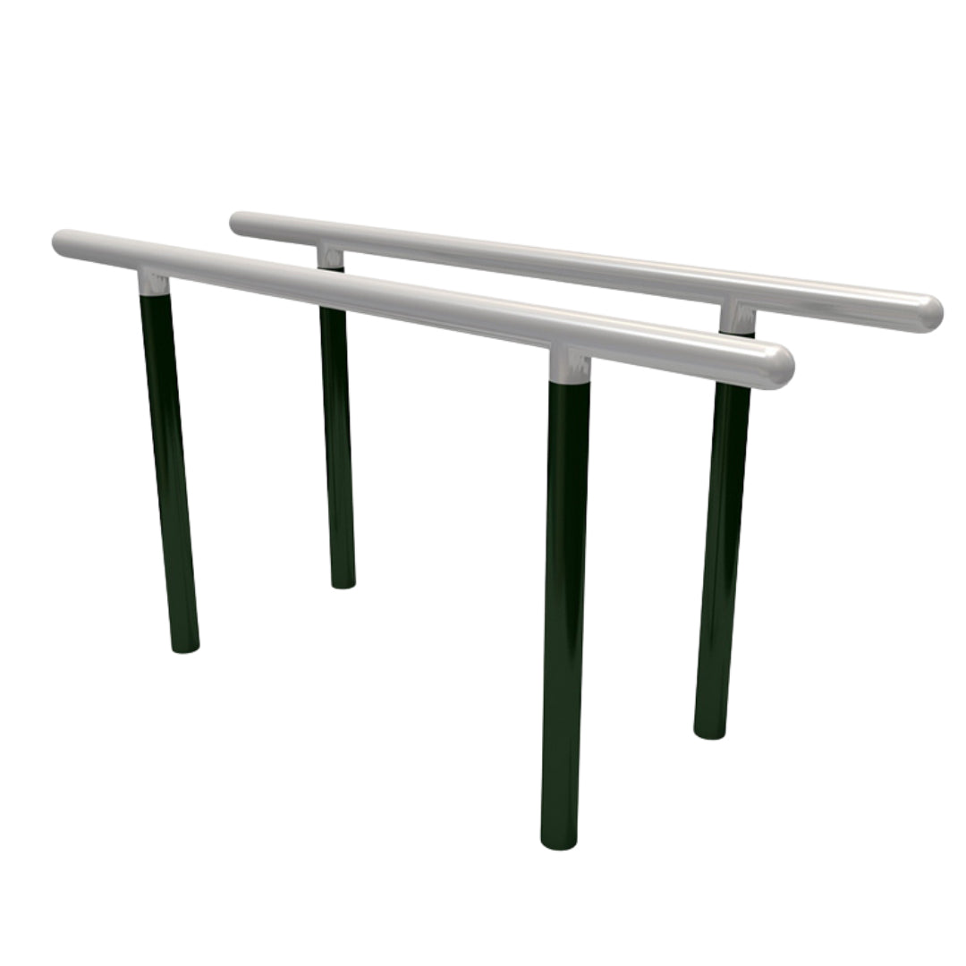 Megastar Workout Parallel Bars-Outdoor Garden & Park Fitness Equipment