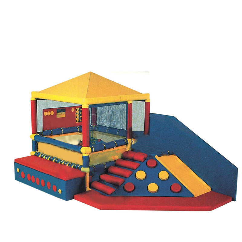 Megastar Soft Play Zone Multi Activities Play House With Ball pit ( Includes 50 balls )