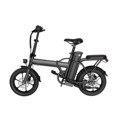 Megawheels Windstorm Carbon Alloy Foldable Ebike 48 V Series Black