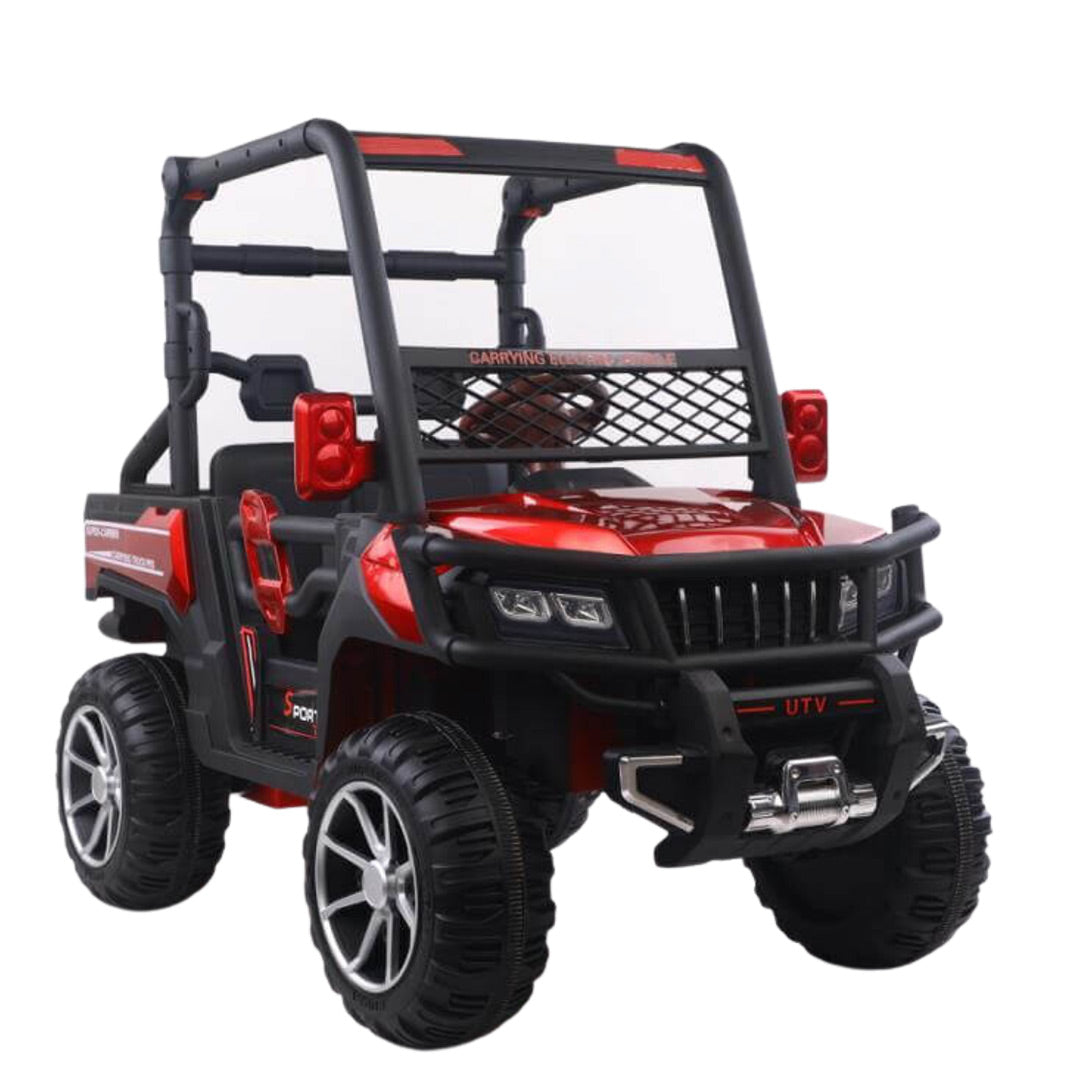 Megastar Rideon 12 v Special Forces Army Kids Electric Jeep 2 seater with RC