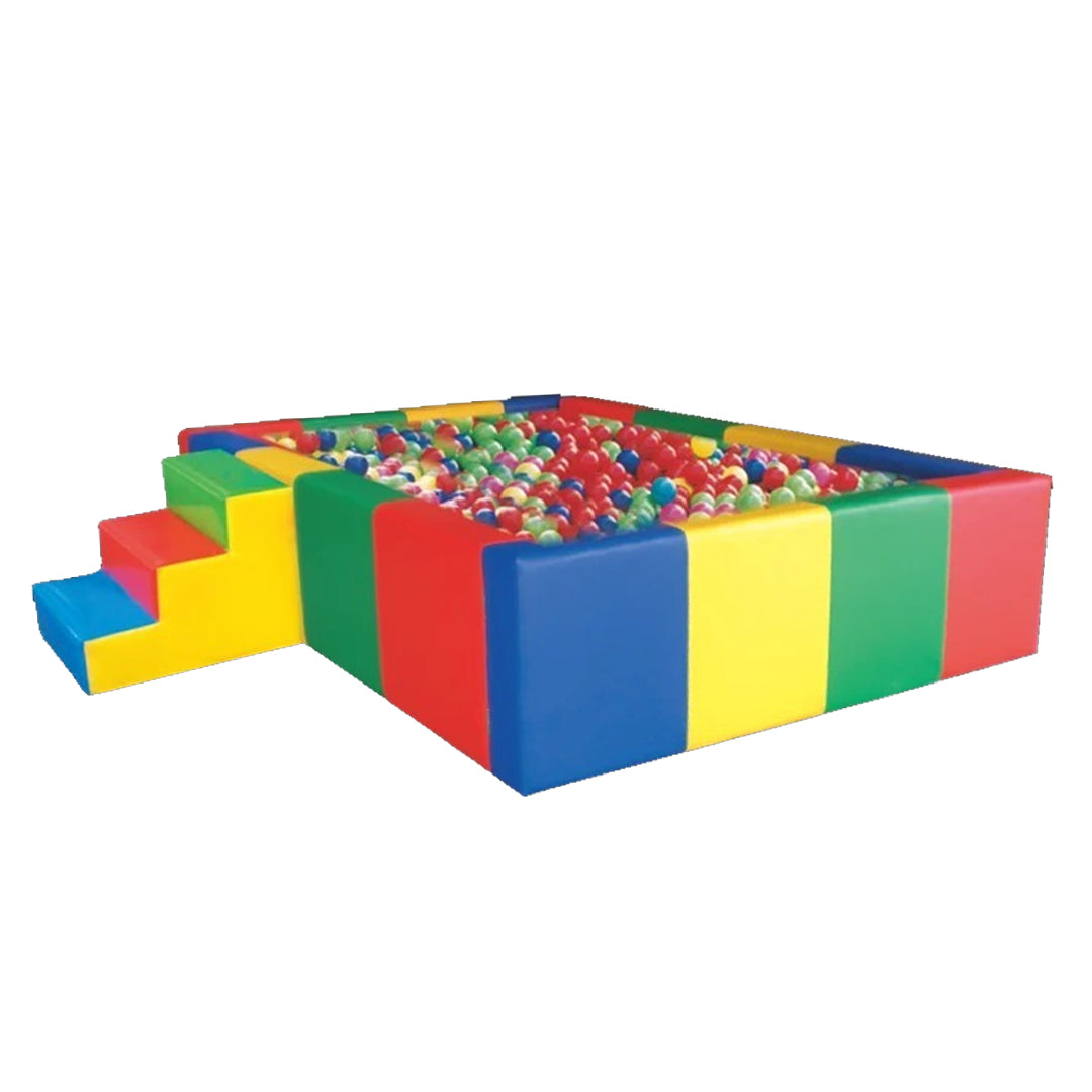 Megastar Indoor Soft Playground Cube Ocean Balls Pool For Kids. size 6m2