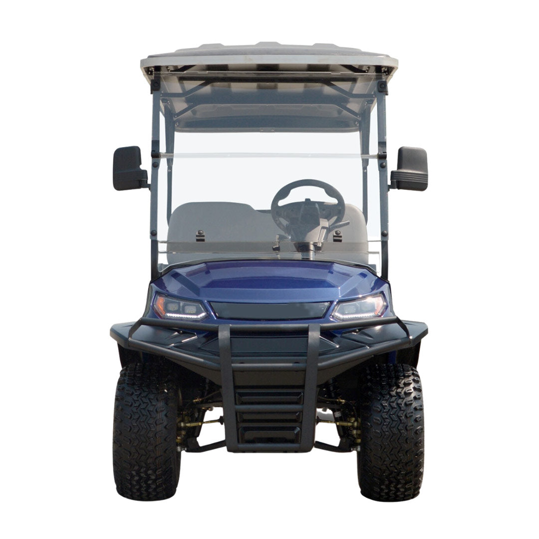 Megawheels LVT Terrain 4+2 seater off road electric Golf cart Buggy Blue
