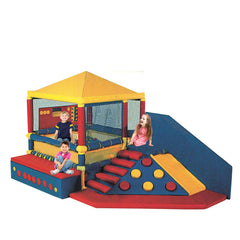 Megastar Soft Play Zone Multi Activities Play House With Ball pit ( Includes 50 balls )