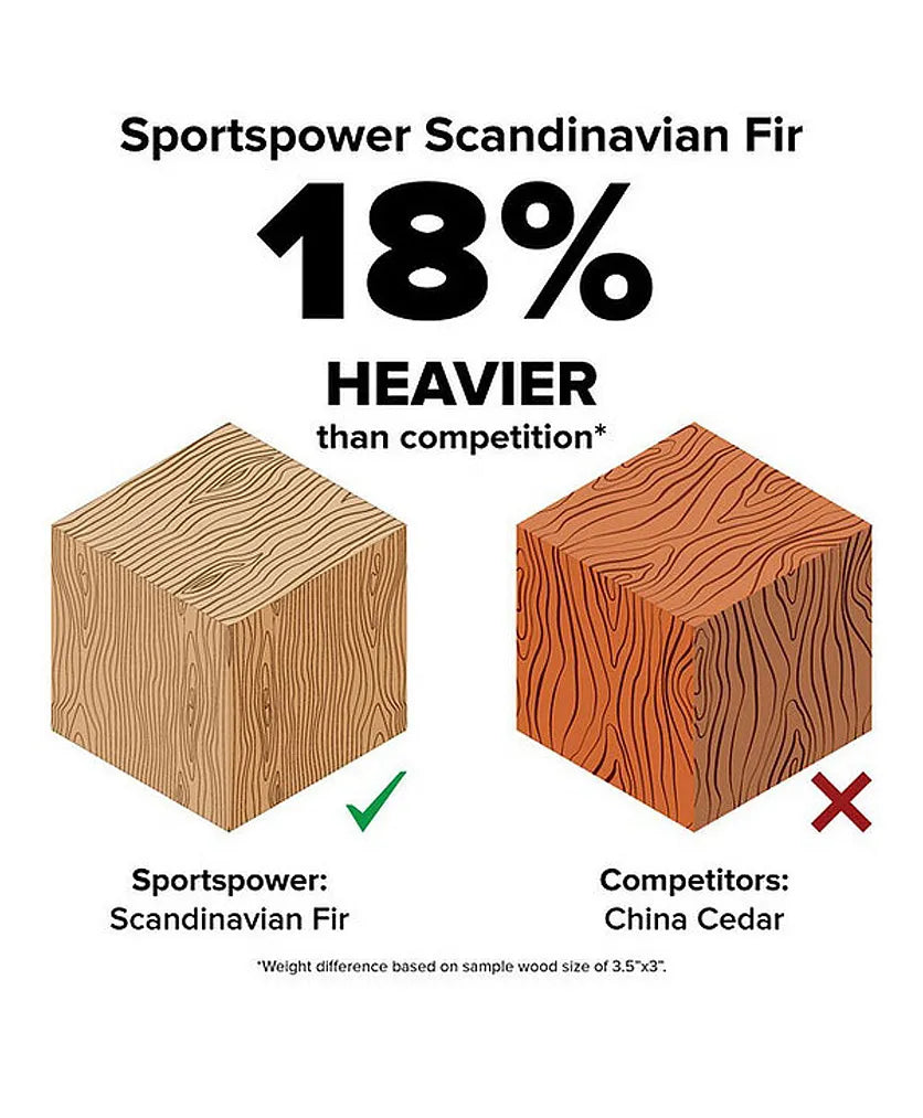 Megastars Dynamic Sports Olympia Wooden Swing Set and Monkey Bars with 8' Slide