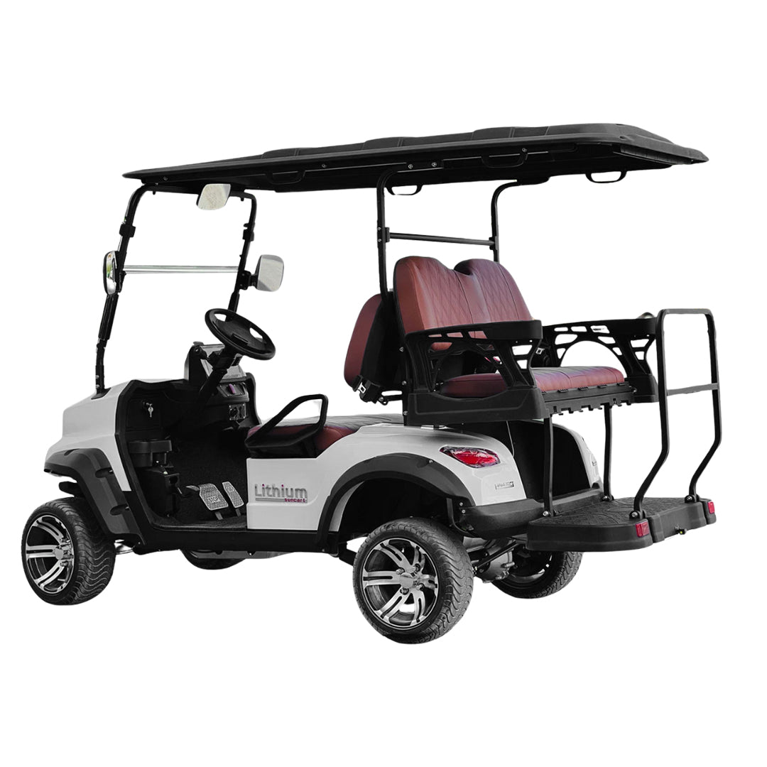 Green Rider Electric Golf Cart 2+2 Seater By Megawheels