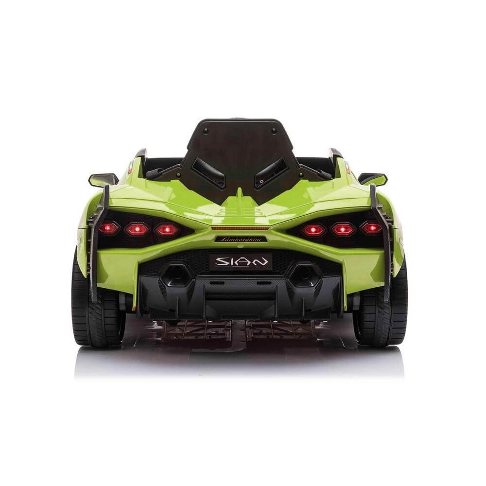 Green Ride on Licensed Lamborghini Prime Sian Toy Car