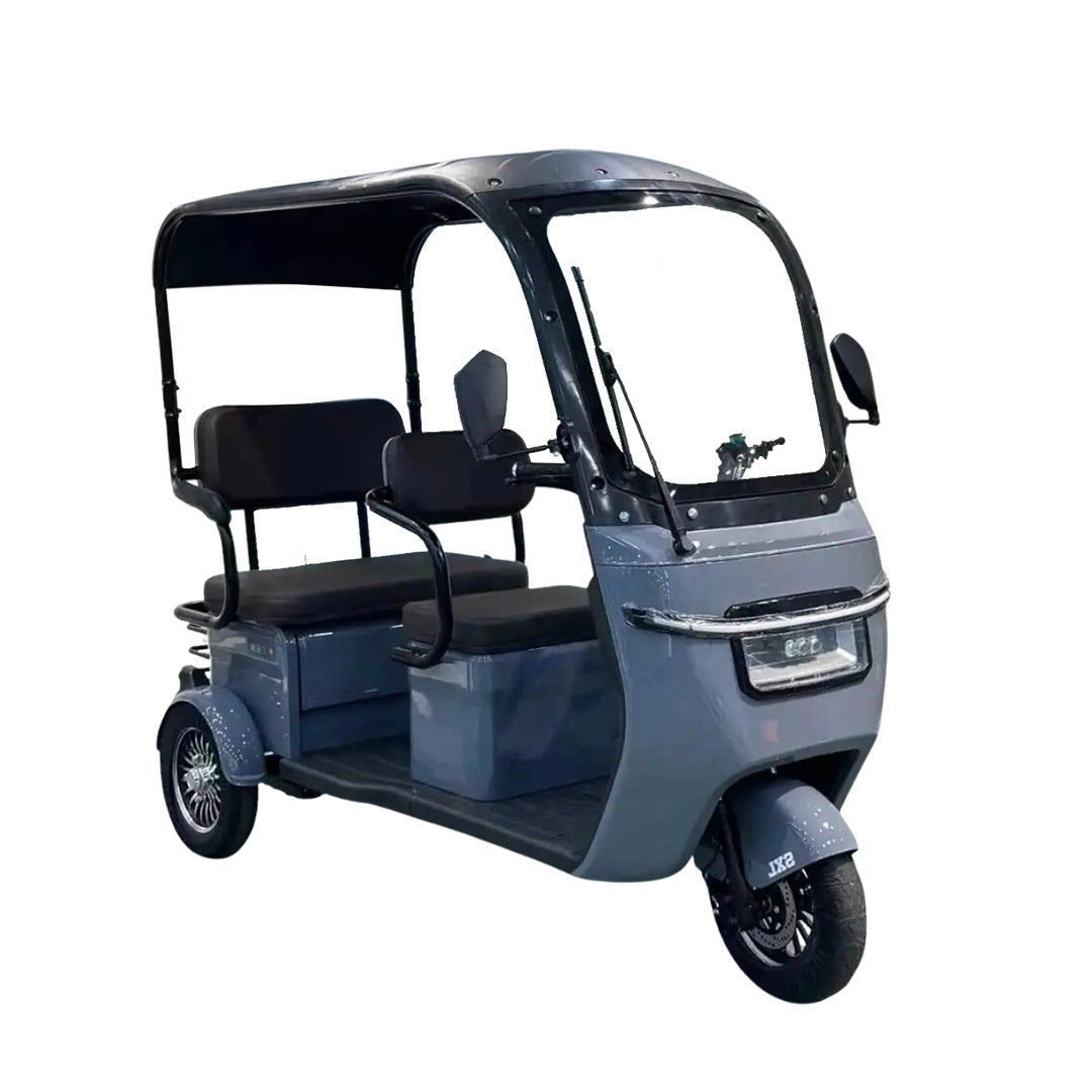 Megawheels Urbanroof 60V Electric Tricycle for 3 Passengers Series 2- Blue Color