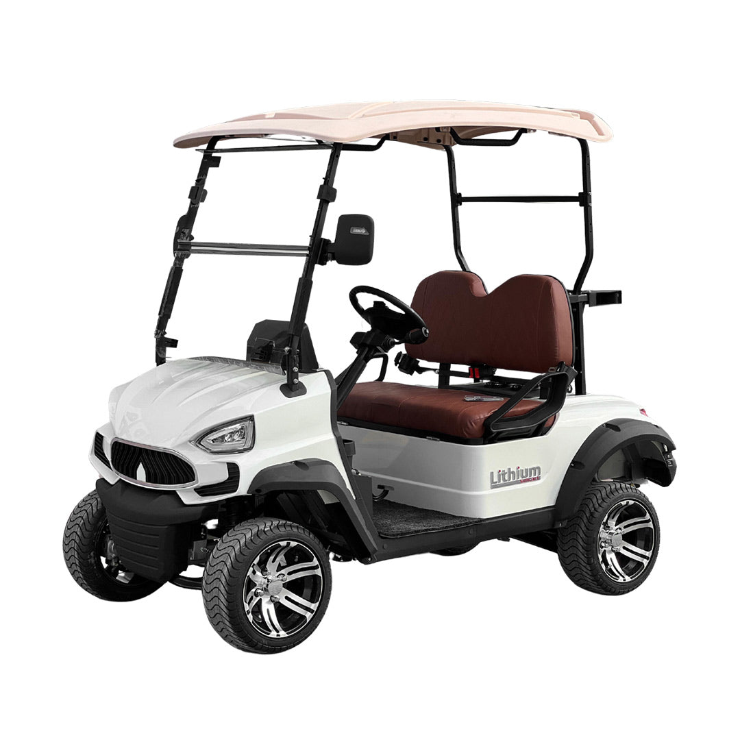 Megawheels Green Rider Golf cart 2 seater with Lithium Battery