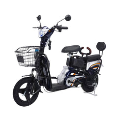 Megawheels Electrical Scooter Bike With Grocery Basket With Strong Battery Tyre Size 14