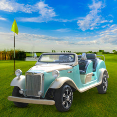 Classic Cruise Vintage 6-Seater Golf Cart by Megawheel