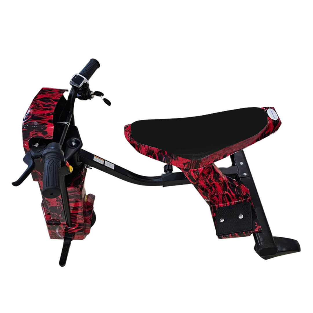 Megawheels Drifting Elektro Scooter 36 v with 3 wheels-Red Black