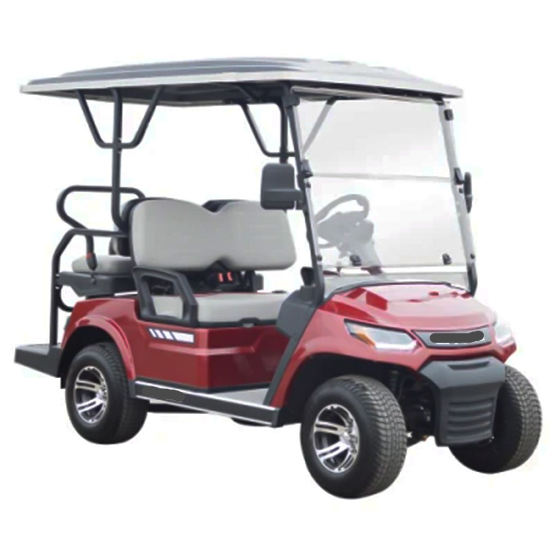 Electric golf car N2 + 2 seater - Red
