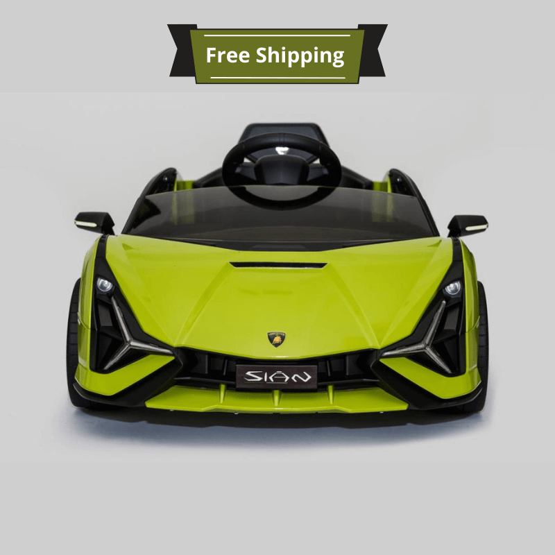 Megastar Ride on Licensed Lamborghini Prime Sian Car Battery Operated 12V
