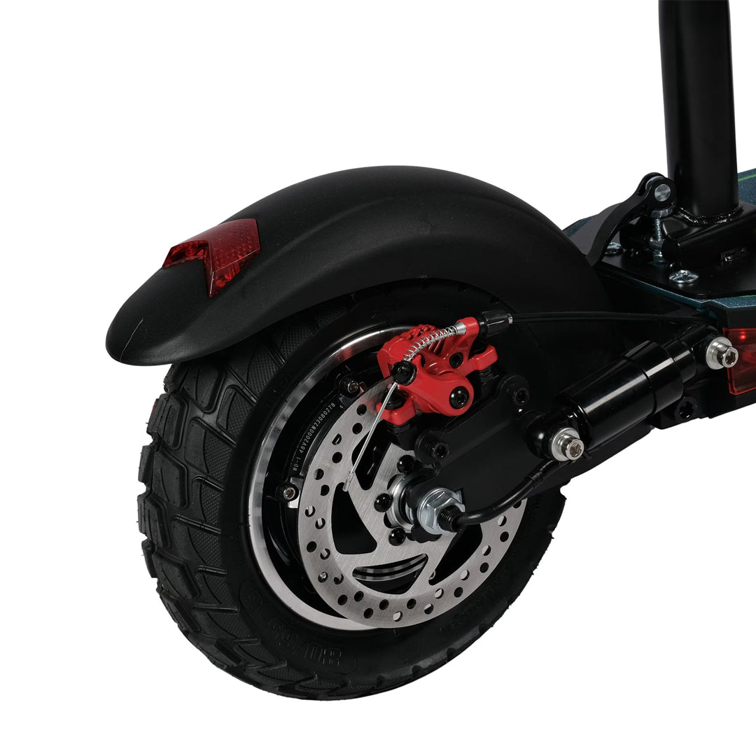 High Speed LED Flash Ten Foldable 2000 w Electric Scooter 48 V