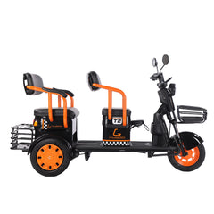 Kugoo T2 3-Wheel Electric Bike With Front and Rear Basket 