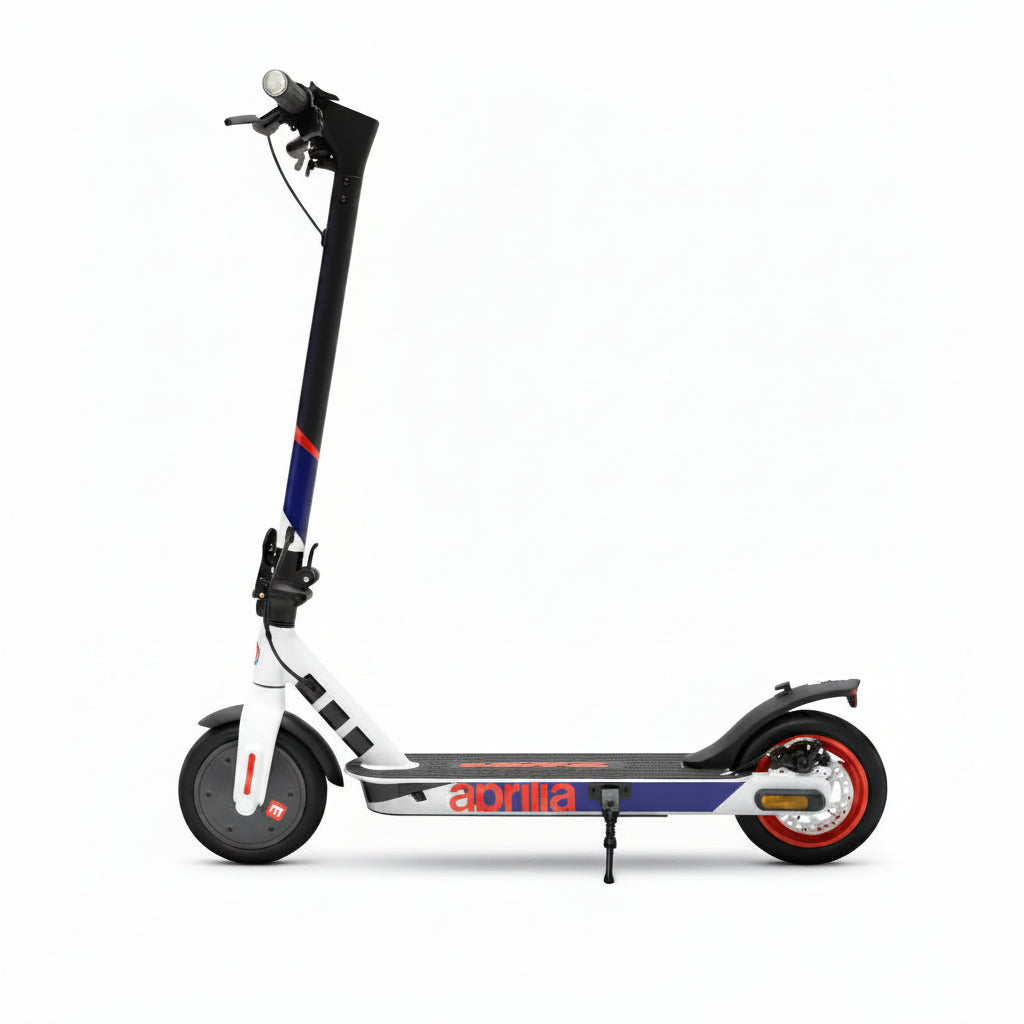 Side View of Aprilia eSRZ Advanced E Scooter 
