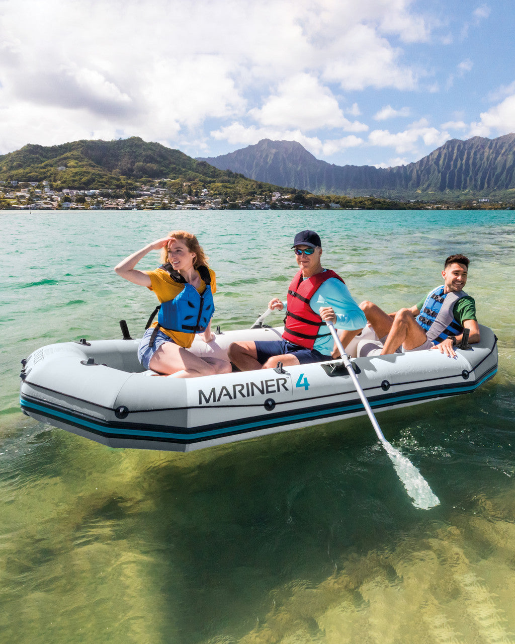 Mariner™ 4 Inflatable Boat Set - 4 Person