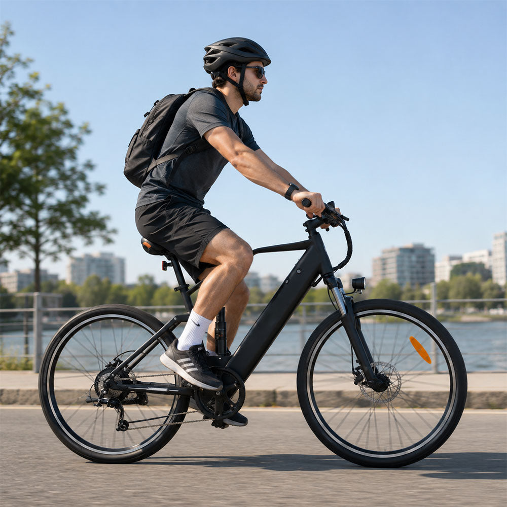 FX3 36V Carbon Alloy Electric Bike 27.5' 650W Motor 60 -80KM Range Removable Lithium battery  E Bike