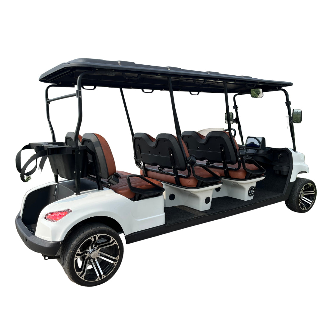 Rafplay Green Rider Electric Golf Cart Buggy 6 Seater by Megawheels