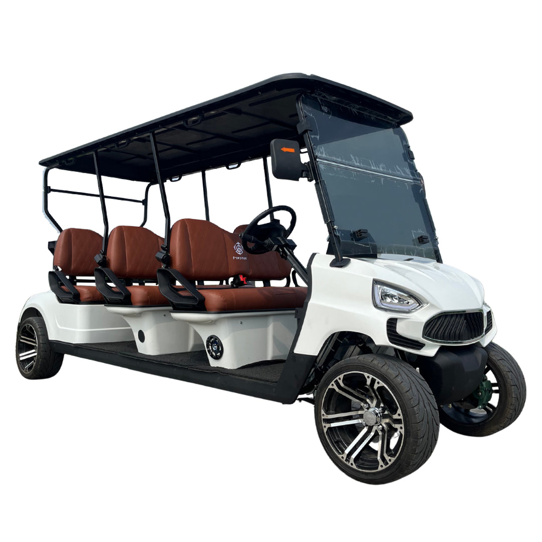 Green Rider Electric Golf Cart Buggy 6 Seater by Mega wheels