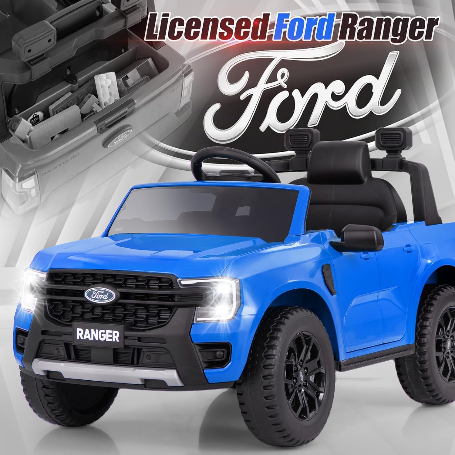 Licensed Ford Ranger Ride on Car for Kids