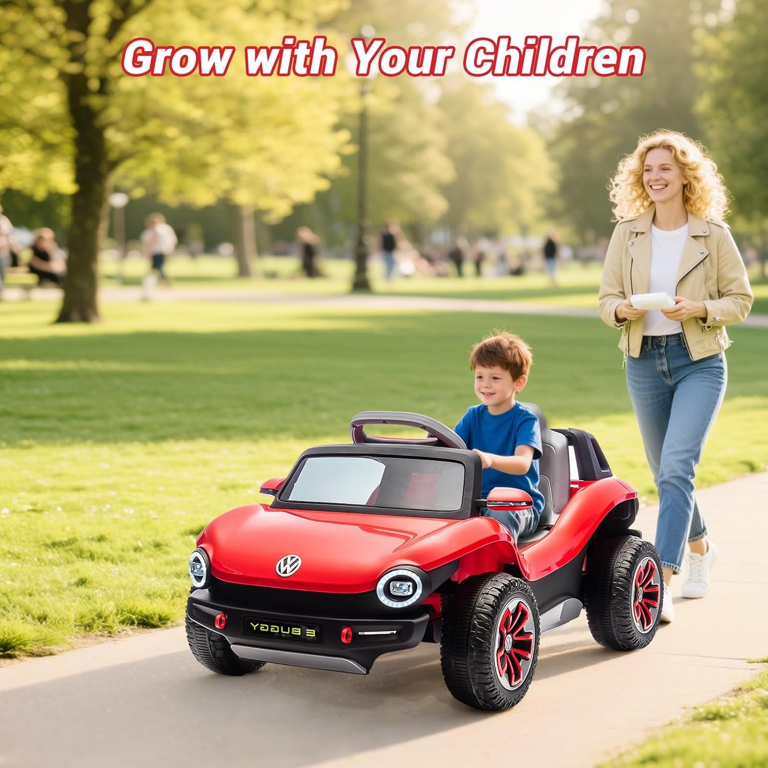 Megastar Licensed Volkswagon Rideon 12 v Buggy Car for Kids