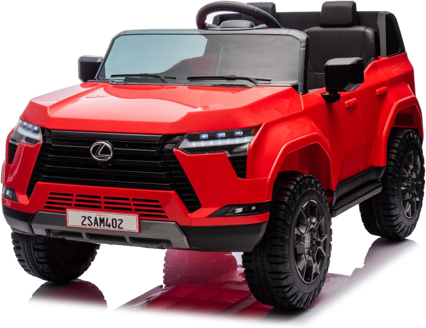 Megastar Rideon Licensed Lexus GX550 Kids Electric Car, Dual Motor With Remote Control