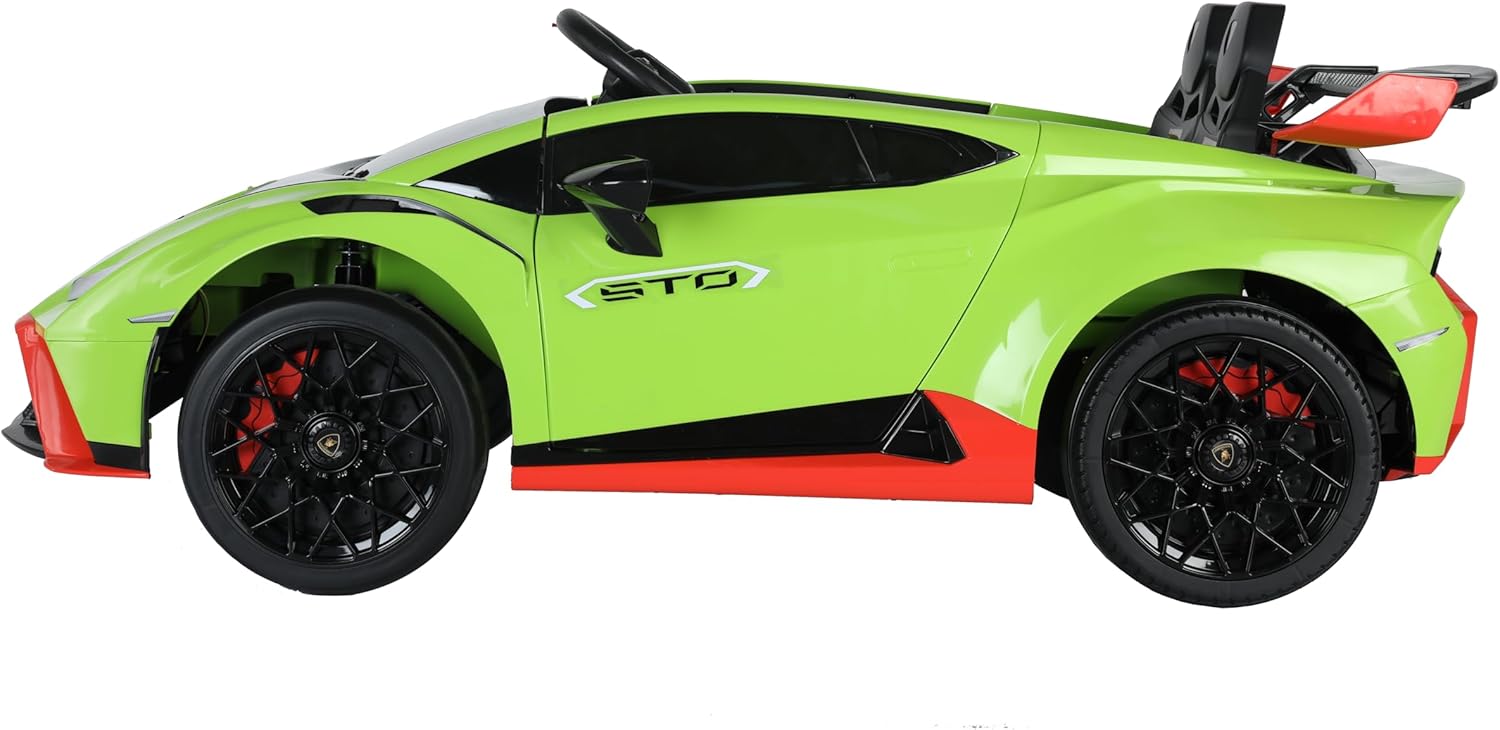 Megastar Ride on 12 v Lamborghini Hurcan STO Kids Car Four-wheels Toy Car Kids Electric  Car