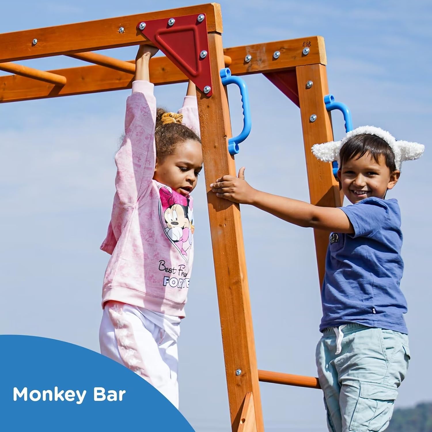 Megastar Dynamic Sports Arabian Pronghorn Wooden Swing Set
