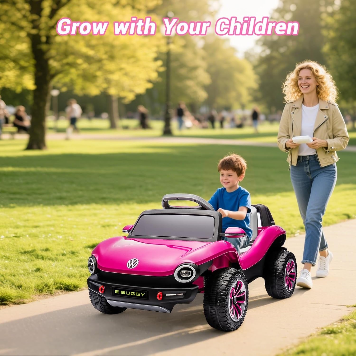 Megastar Licensed Volkswagon Rideon 12 v Buggy Car