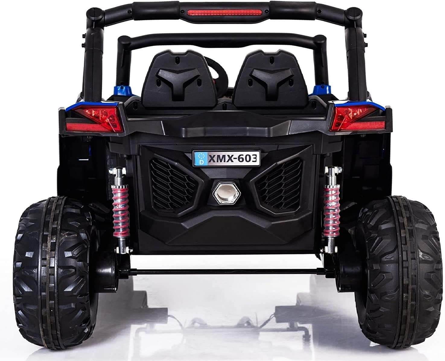 Raf  12V Ride on Raf ExtremeX Utv Kid's 4wd Jeep Electric Ride on-BLUE