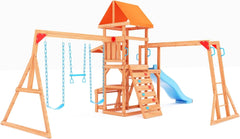 Megastar Dynamic Sports Arabian Pronghorn Wooden Swing Set
