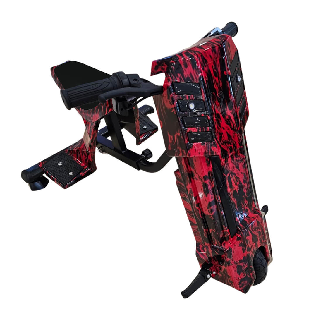 Megawheels Drifting Elektro Scooter 36 v with 3 wheels- Red Black