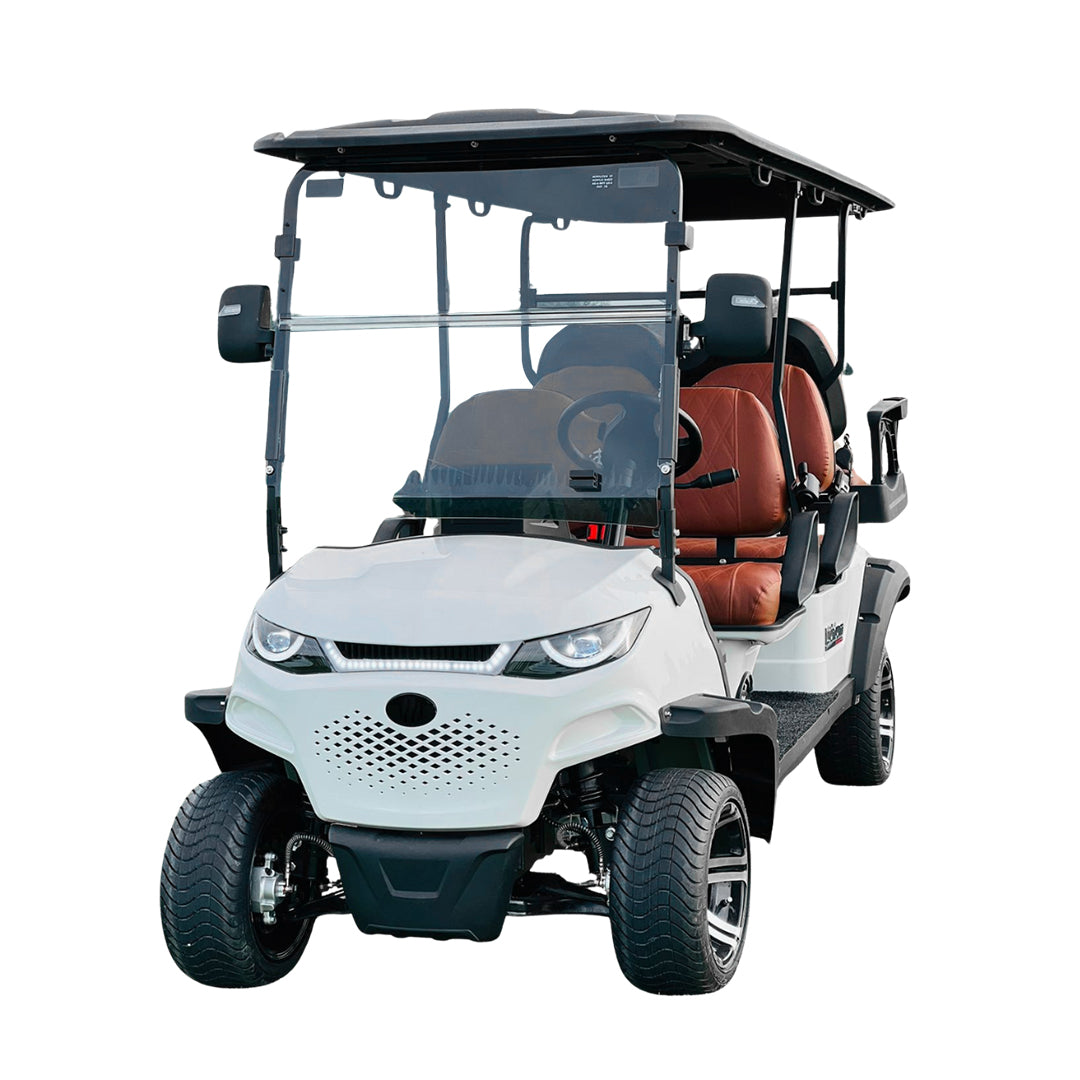 Green Rider Electric Golf Cart Golf Buggy 4+2 Seater by Mega wheels- DESIGN TXV