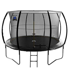 Megastar Sports "jump n bounce" 8ft Trampoline enclosure with Net & Ladder 8FT