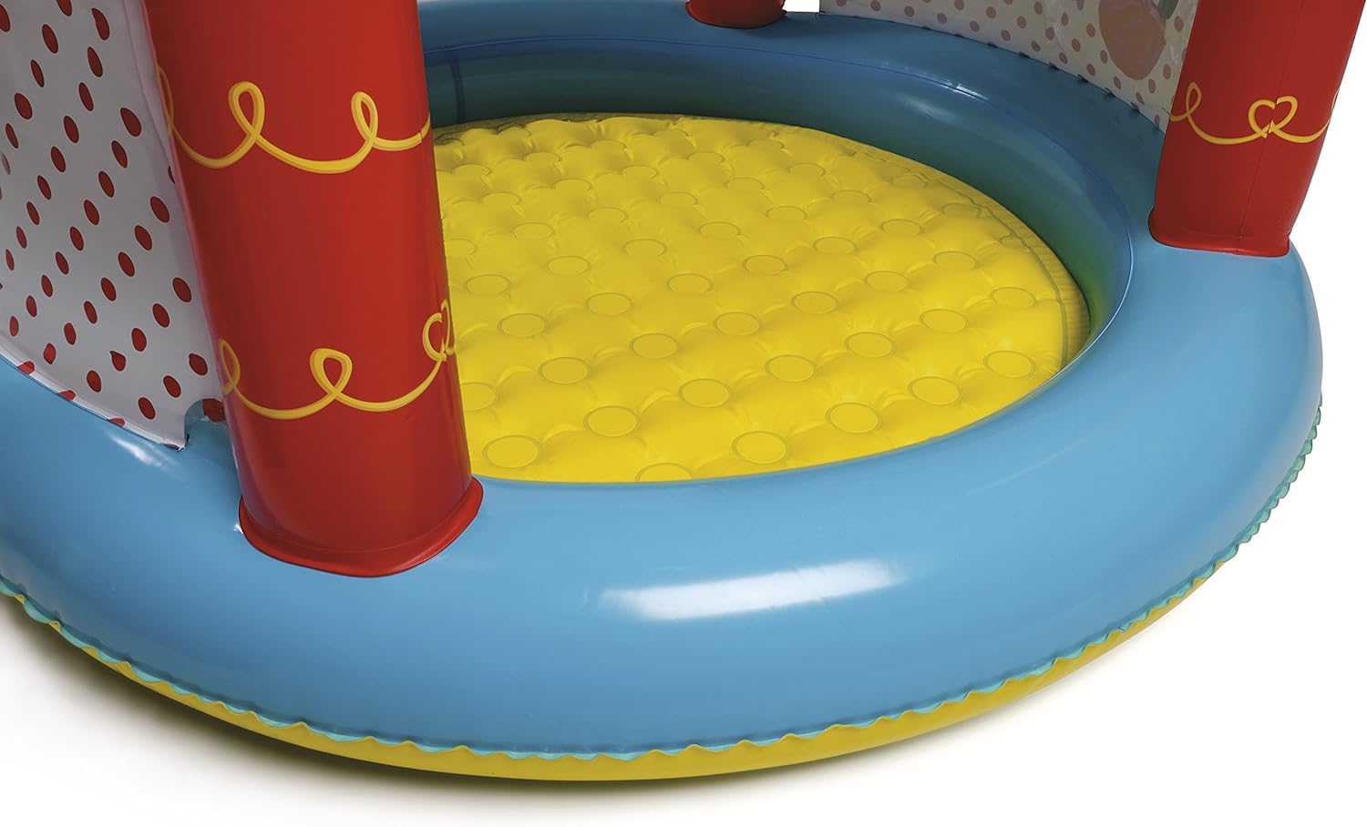 Bestway Fisher-Price Children's Inflatable Circus Ball Pit tent, Includes 25 Balls