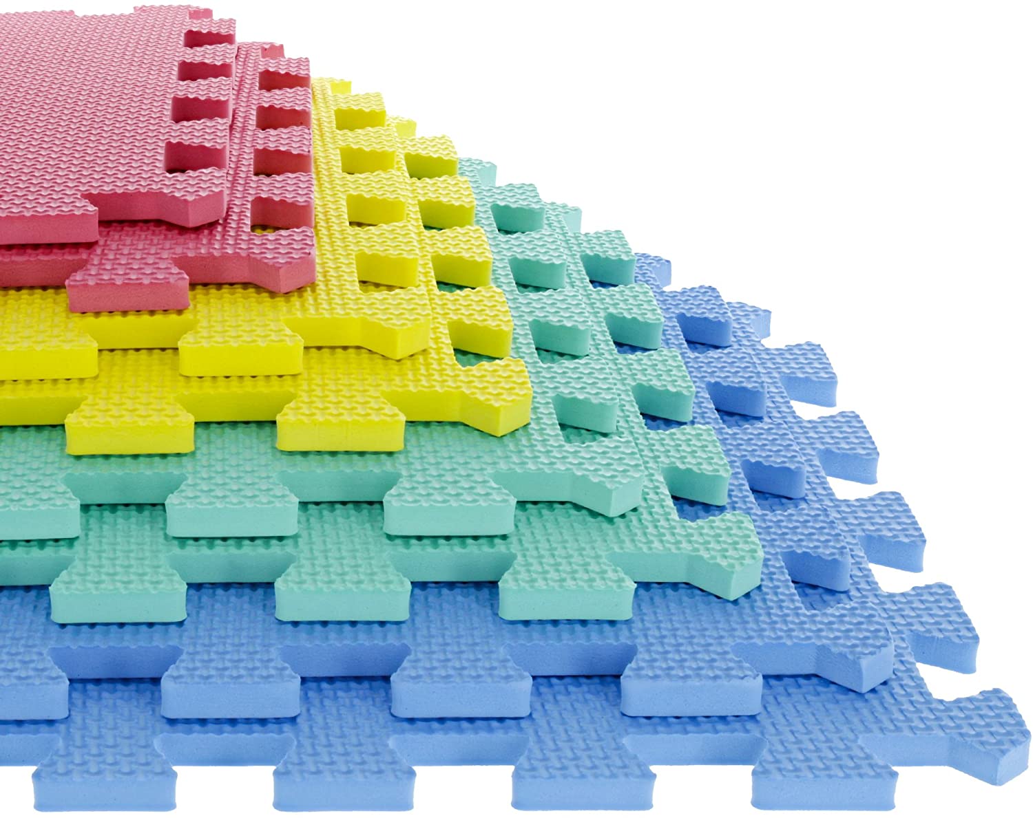 Megastar Foam Mat Floor Tiles Interlocking Eva Foam Padding Soft Flooring 2.5cms Thickness