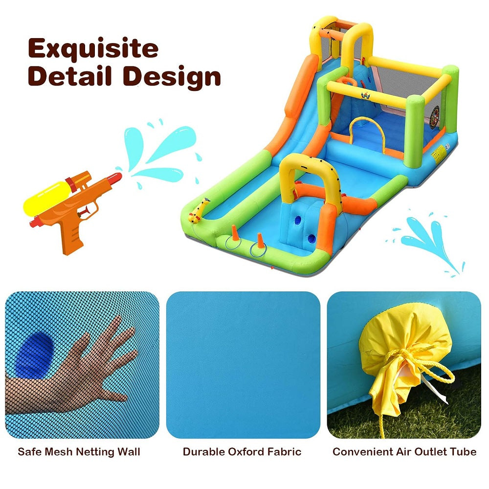 Inflatable Water Park Jump Castle and Slides