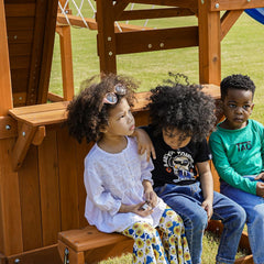 Megastar Dynamic Sports Arabian Bighorn Wooden Swing Set