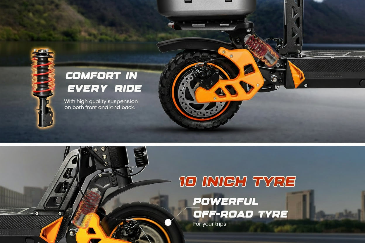 Kugoo M6 Plus  Comfort Suspension  