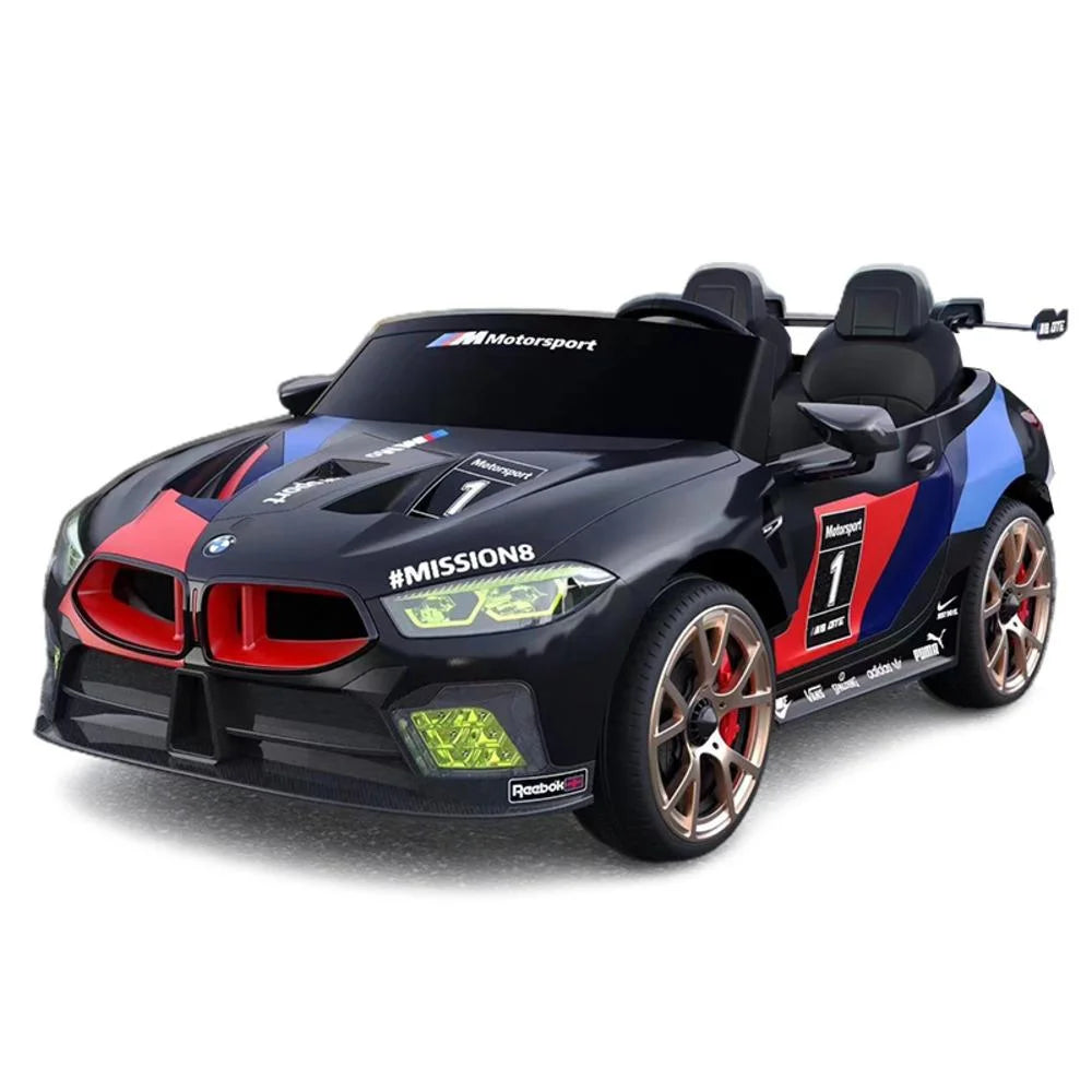 Front View of M8 GTE Style Racing Car for Kids 