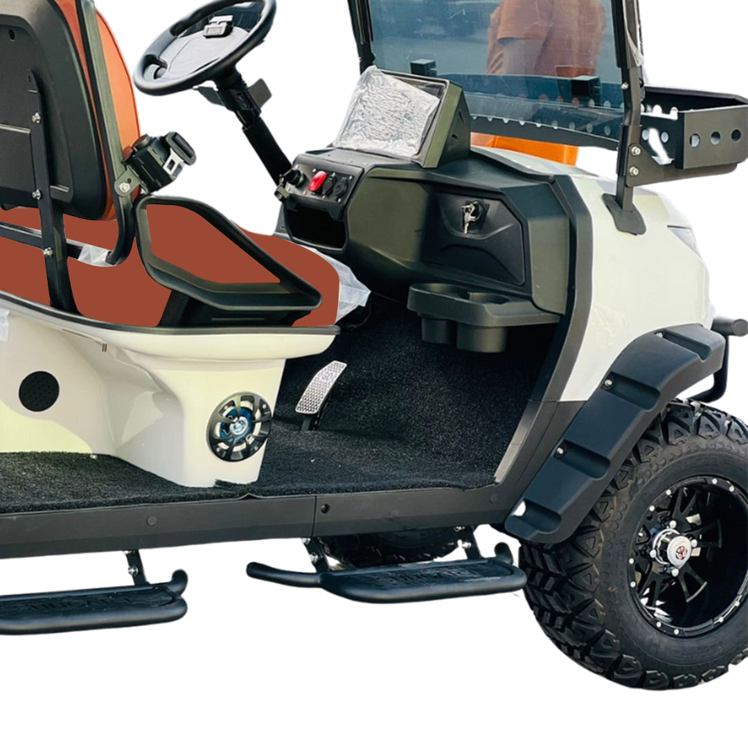 Green Rider Lifted Premium Electric Golf Cart 4+2 Seater and Lithium Battery