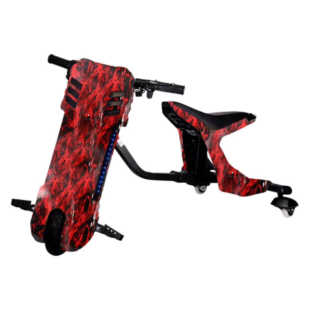 Megawheels Drifting Elektro Scooter 36 v with 3 wheels-Spider Red