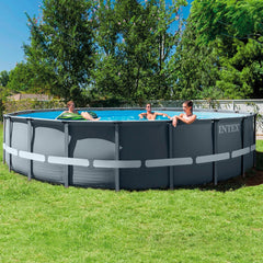 Intex 6.10m x 1.22 Ultra Frame Pool Set