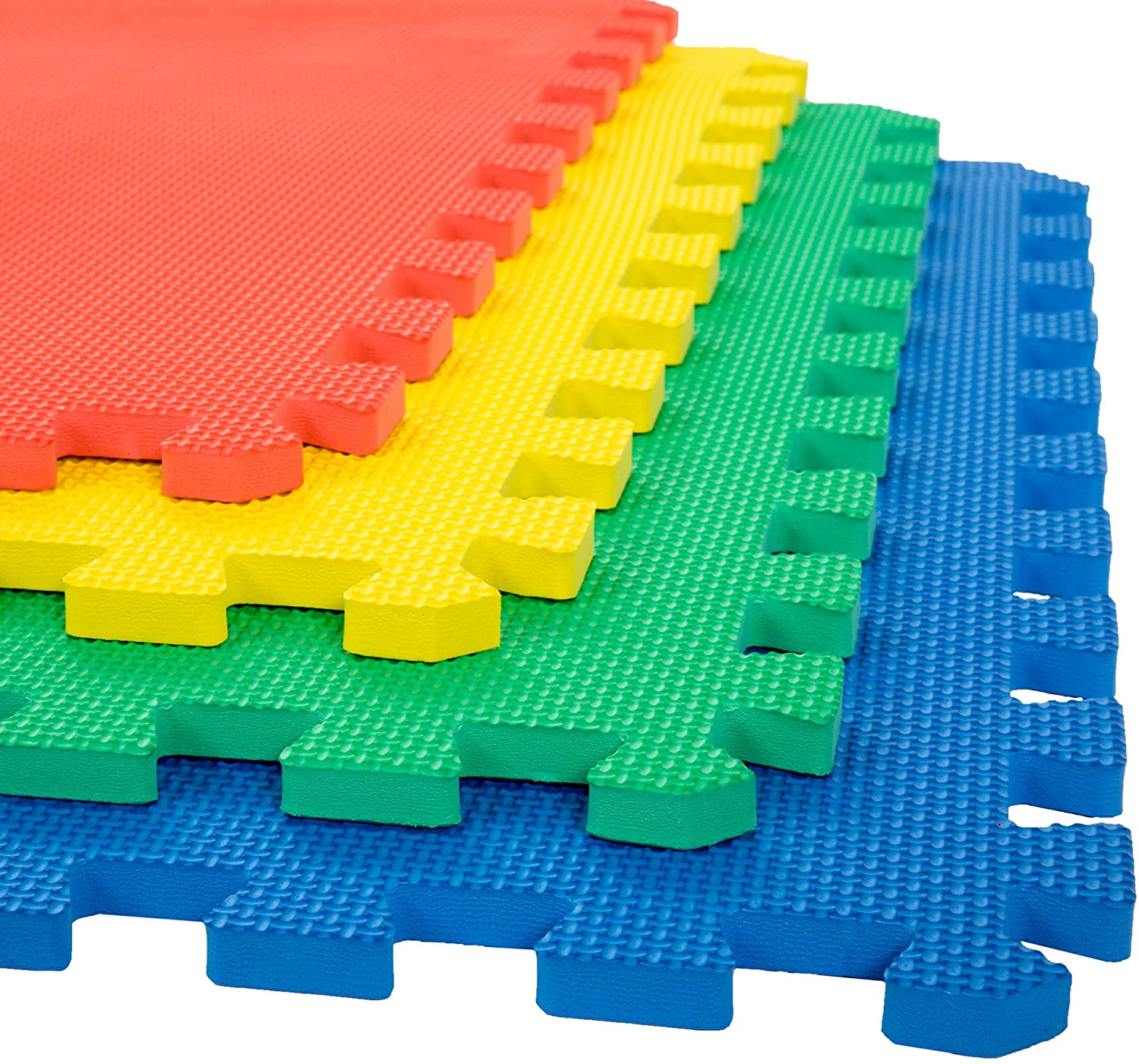 Megastar Mat Floor Tiles Interlocking Eva Foam Padding Soft Flooring for Exercising