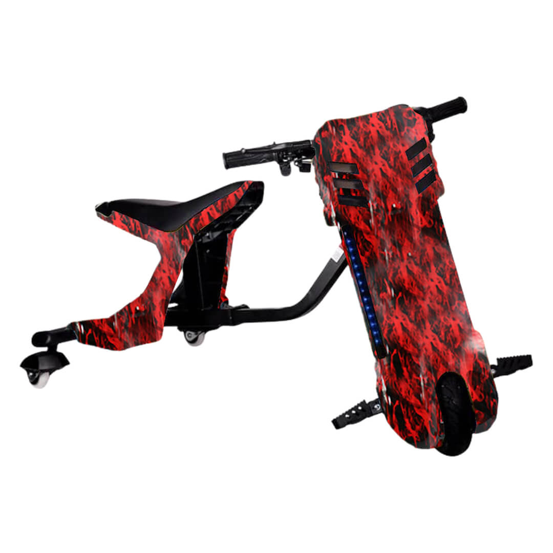 Megawheels Drifting Elektro Scooter 36 v with 3 wheels-Spider Red