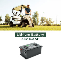 High-Performance SC Lithium Battery for Golf Carts 48V 130Ah with 3-Year Warranty, Installation & Charger Included