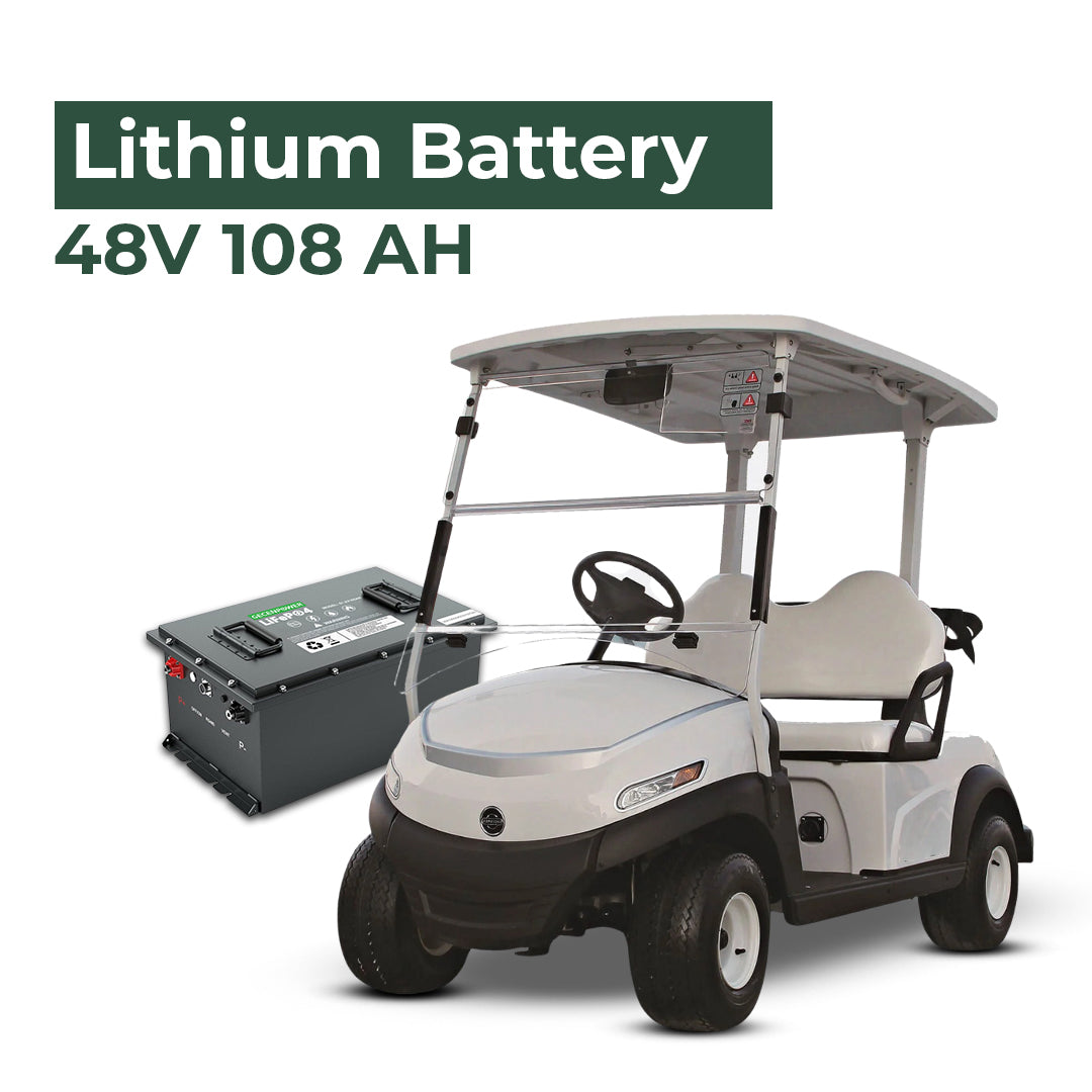 High-Performance  SC Lithium Battery for Golf Carts  48V 108AH With 3-Year Warranty, Installation & Charger Included