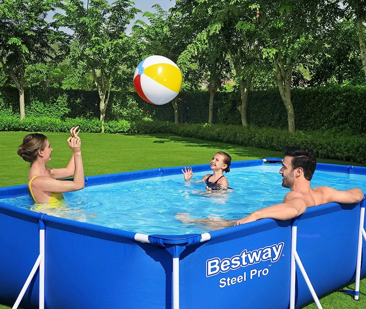 Bestway Family Splash Rectangular Frame Pool  4.0m x 2.11m x 81cm 5700L