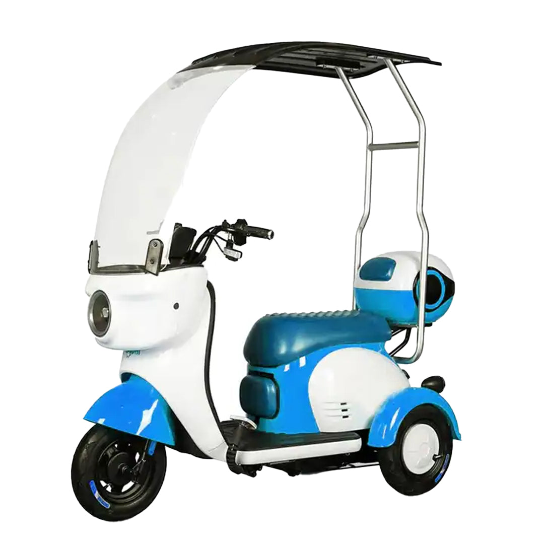 Megawheels Vesta Cruise Trio Family Tricycle 48 v electric Scooter with Rooftop